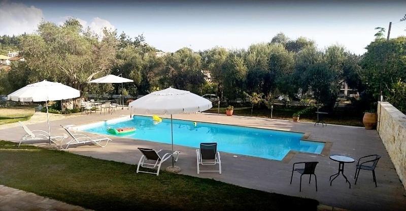Zefiros Luxury Apartments Syvota Exterior foto
